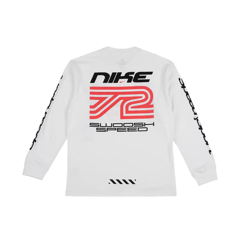 NSW Long-Sleeve Swoosh Speed Loose Tee 'White'