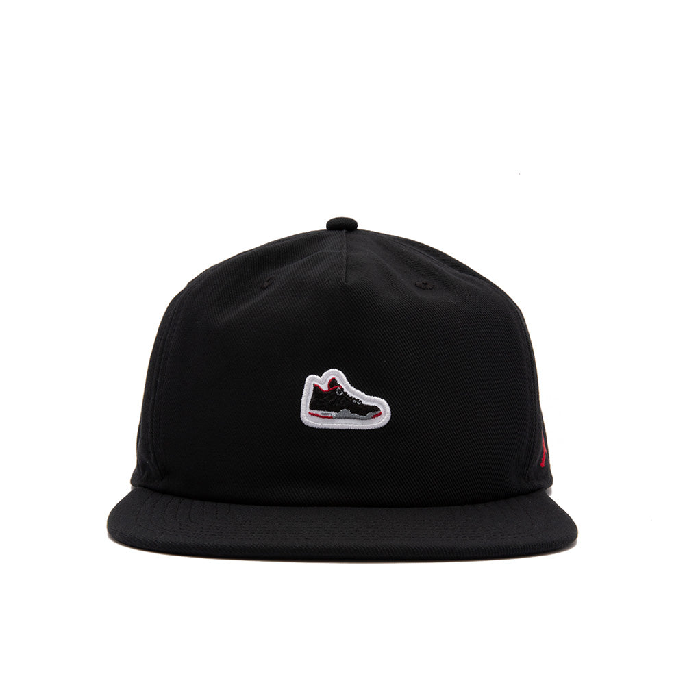 Jordan Pro Unstructured AJ4 Patch Hat 'Black'