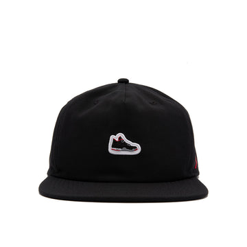 Jordan Pro Unstructured AJ4 Patch Hat 'Black'