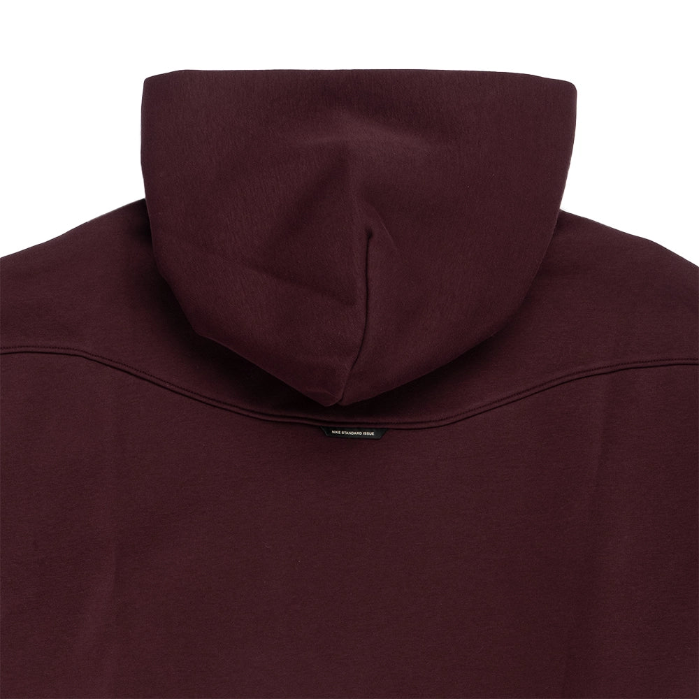 Standard Issue Therma-FIT Brushed Basketball Pullover Hoodie 'Burgundy Crush'