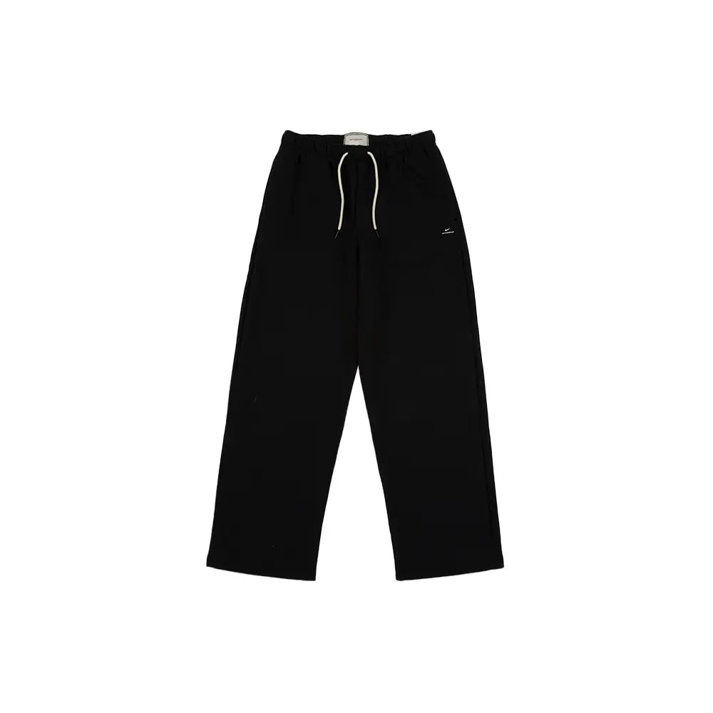 Standard Issue Therma-FIT Brushed Open-Hem Basketball Pants 'Black Pale Ivory'