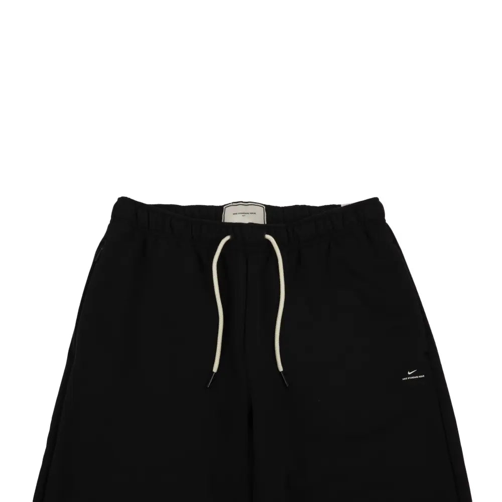 Standard Issue Therma-FIT Brushed Open-Hem Basketball Pants 'Black Pale Ivory'