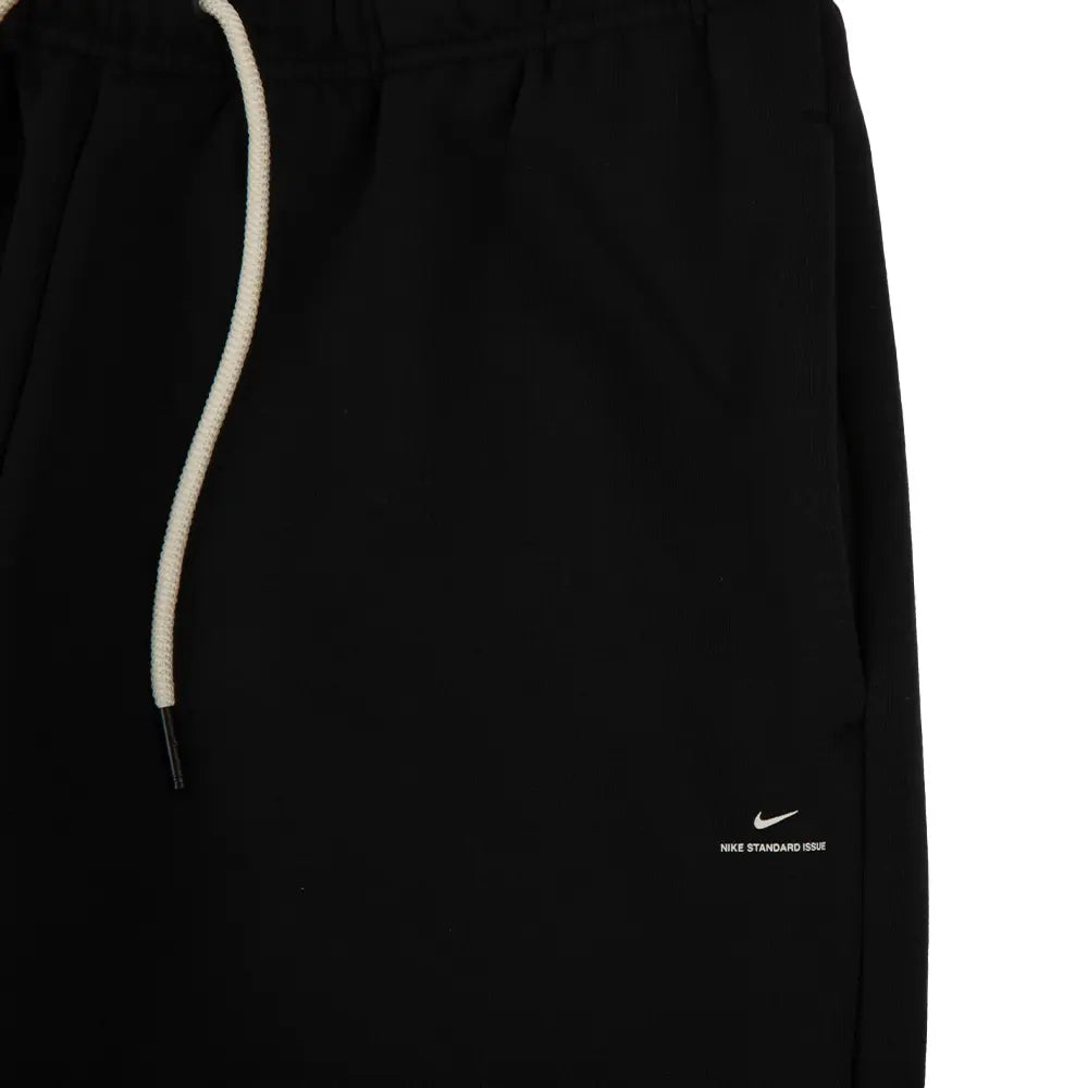 Standard Issue Therma-FIT Brushed Open-Hem Basketball Pants 'Black Pale Ivory'