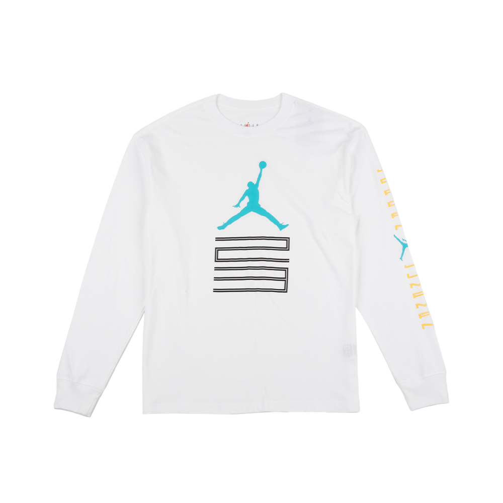 Jordan Brooklyn AJ11 Graphic LS T-Shirt 'White'