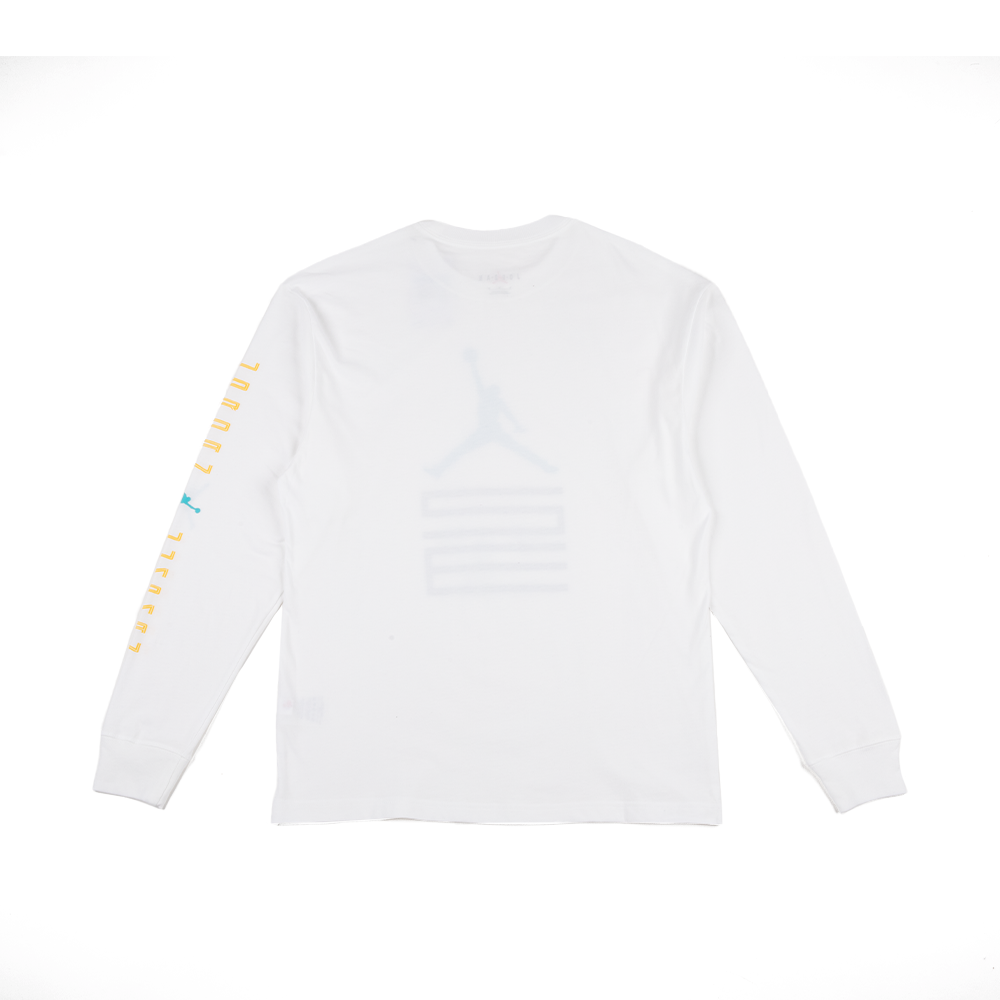 Jordan Brooklyn AJ11 Graphic LS T-Shirt 'White'