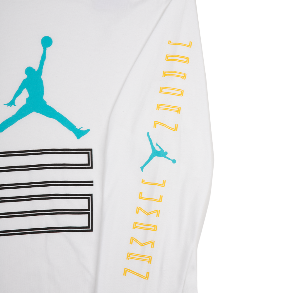 Jordan Brooklyn AJ11 Graphic LS T-Shirt 'White'