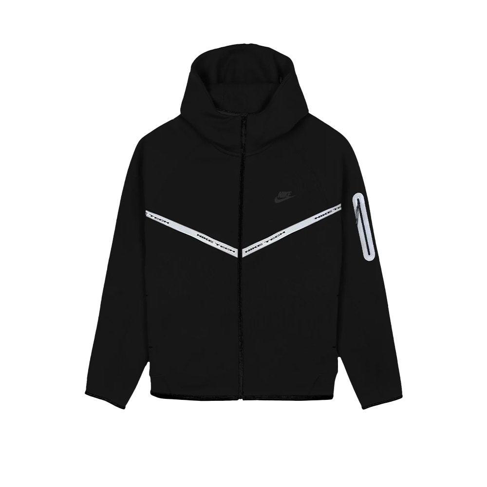 Nike Tech FZ Fleece Windrunner Jacket 'Black'