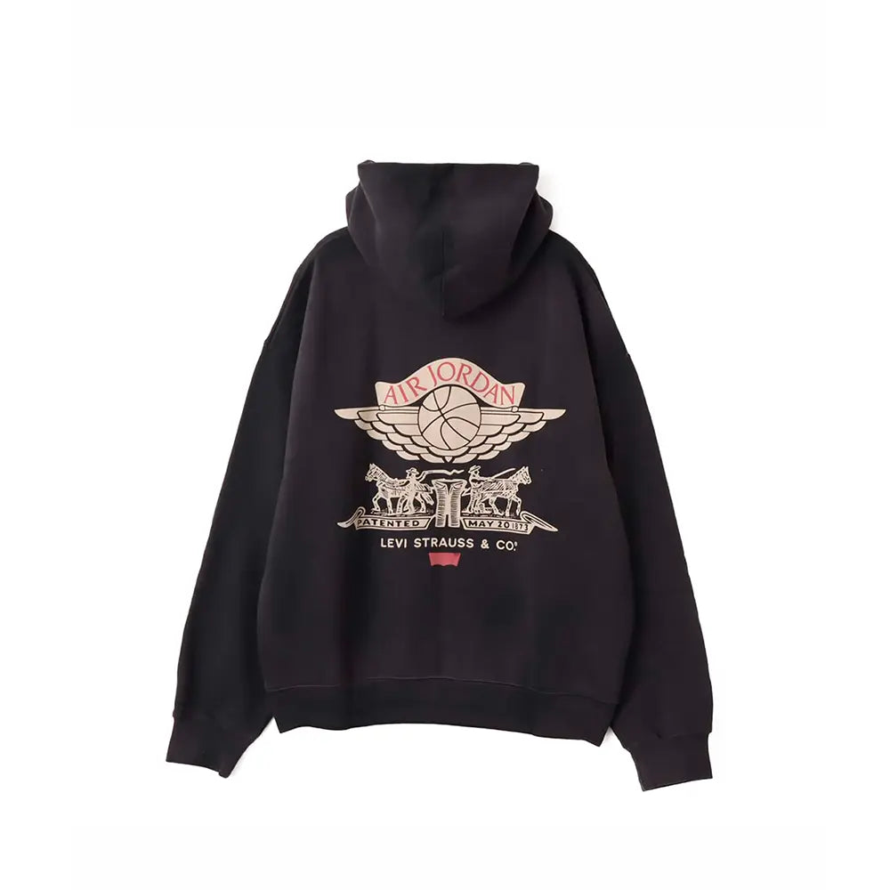 Levi's x Jordan FZ Hoodie 'Black' – TAKOUT® Levi's x Jordan FZ Hoodie 'Black' – TAKOUT®