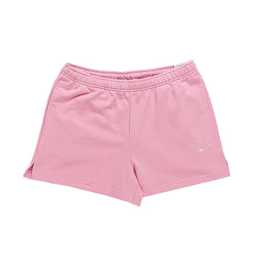 W Studio Fleece Lightweight Mid-Rise Shorts 'Pink Rise Sail'