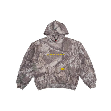 Jordan Brooklyn Realtree Fleece Pullover Hoodie 'White Bright Citron'