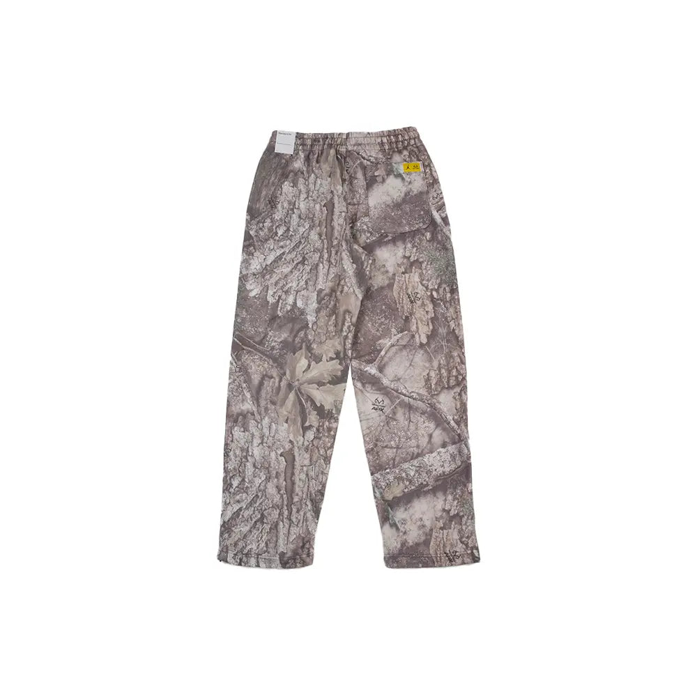Jordan Brooklyn Realtree Open-Hem Pants 'White Bright Citron'