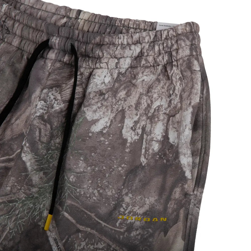 Jordan Brooklyn Realtree Open-Hem Pants 'White Bright Citron'