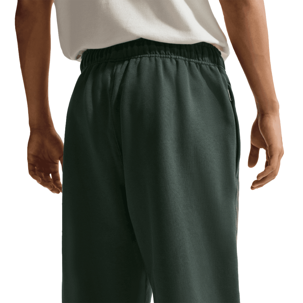 Solo Swoosh Fleece Open-Hem Pants 'Black Spruce White'