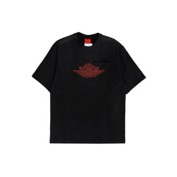 Jordan Flight Essentials Pocket Tee 'Black University Red'