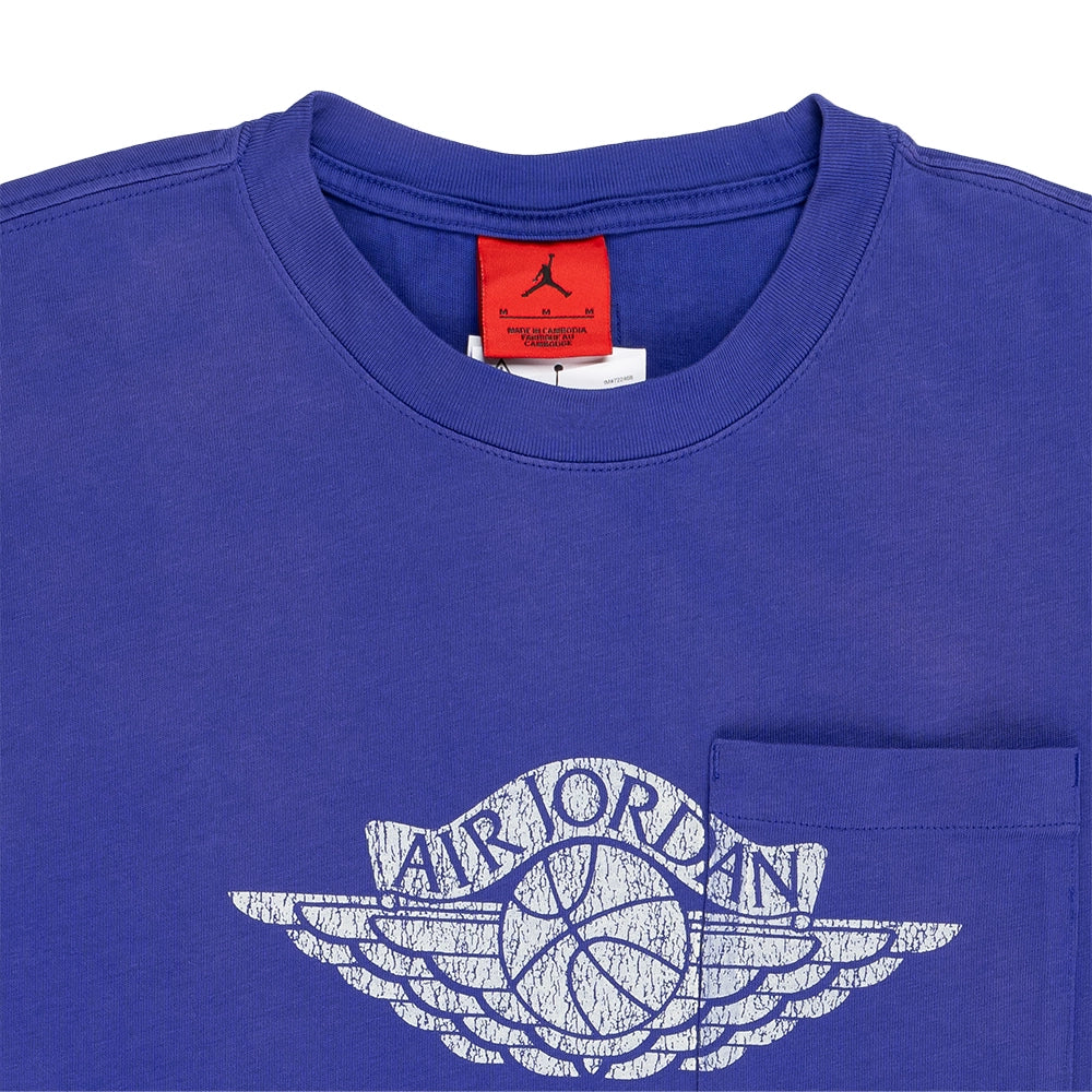 Jordan Flight Essentials Pocket Tee 'Light Concord Sail'