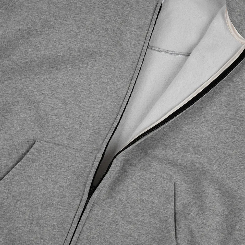 Standard Issue Therma-FIT Full-Zip Basketball Hoodie 'Dark Grey Heather Black'