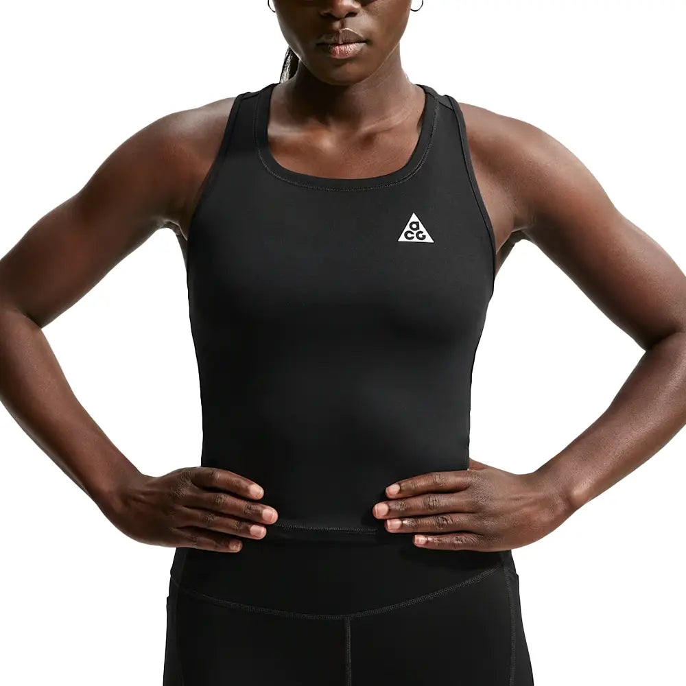 W ACG Dri-FIT Trail Running Tank Top 'Black Summit White'