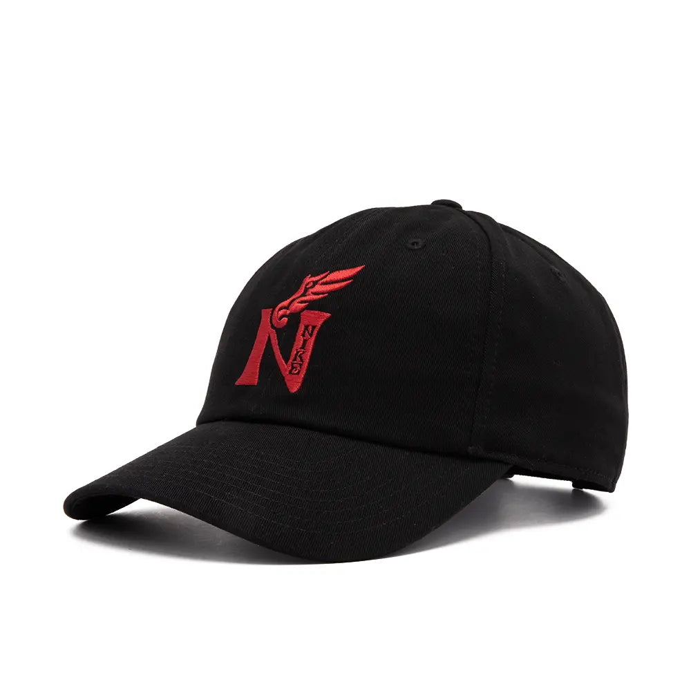 Club LNY Unstructured Lunar New Year Cap 'Black Team Crimson'
