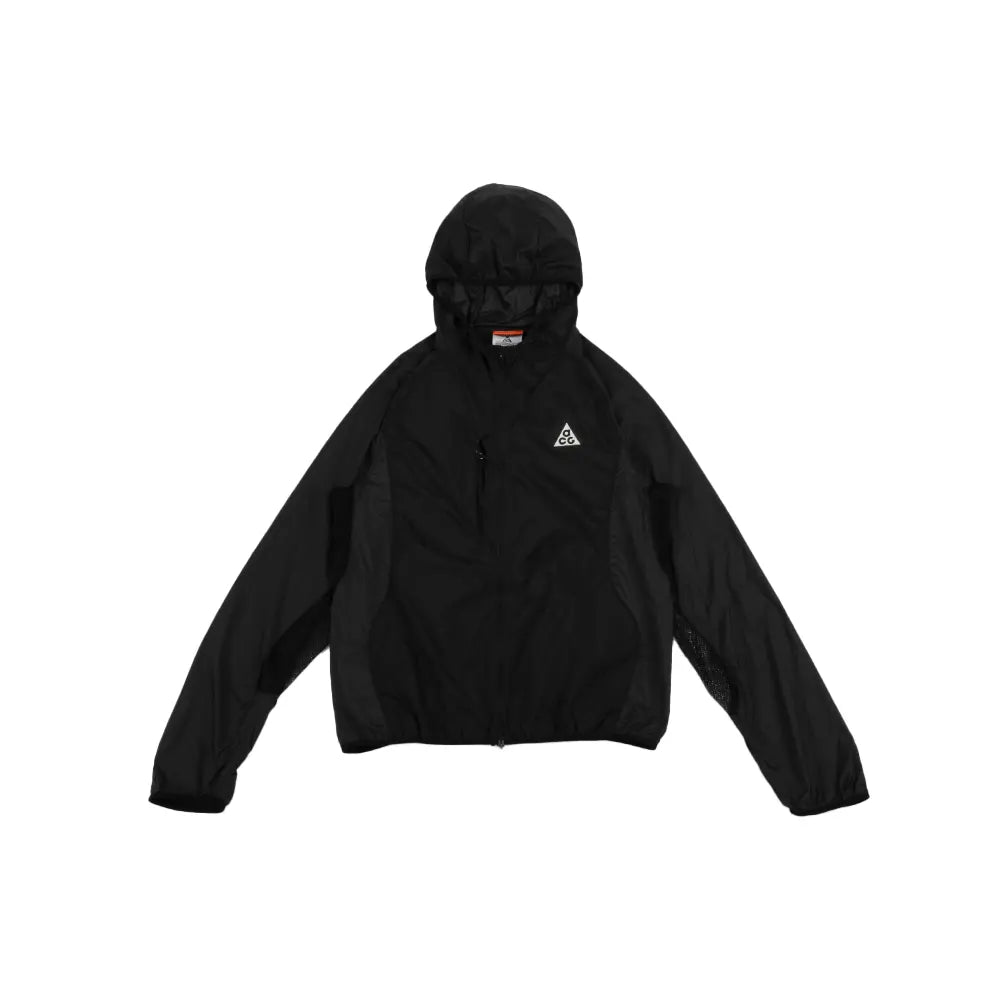 W ACG "Aireez" UV Protection Trail Running Jacket 'Black Summit White'