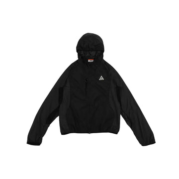W ACG "Aireez" UV Protection Trail Running Jacket 'Black Summit White'