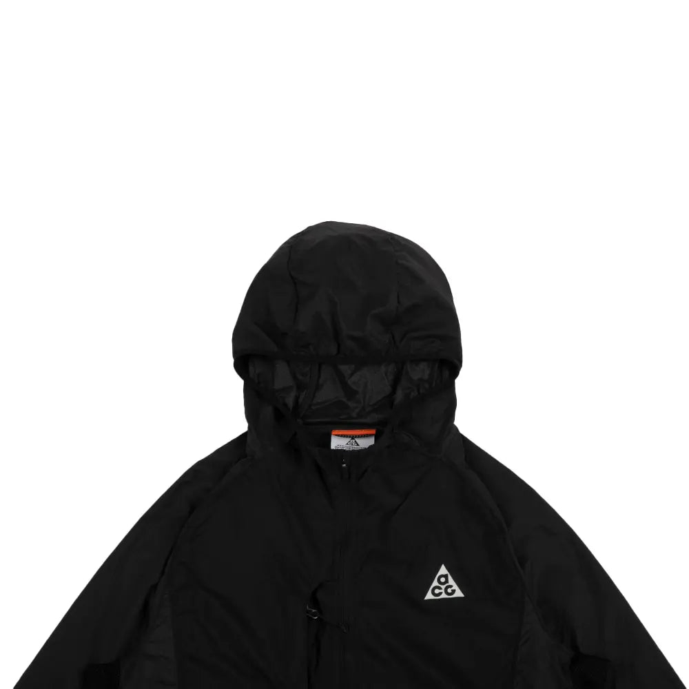 W ACG "Aireez" UV Protection Trail Running Jacket 'Black Summit White'