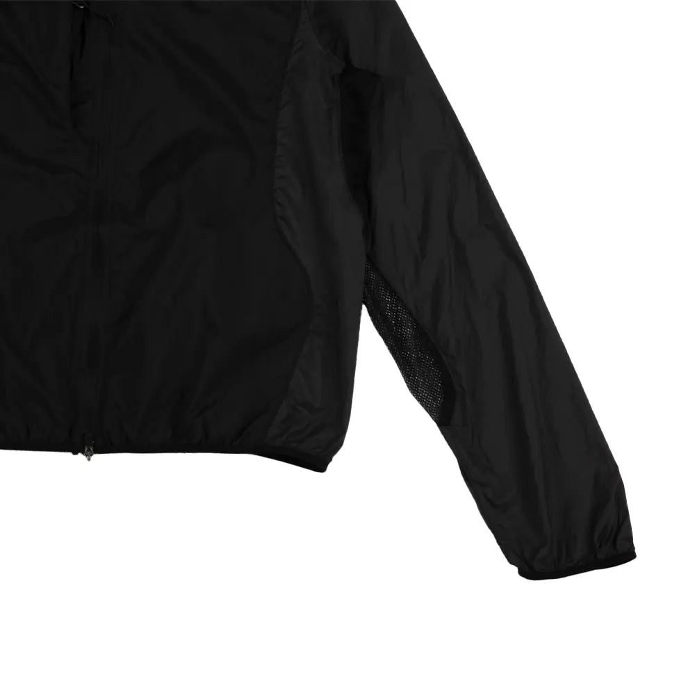 W ACG "Aireez" UV Protection Trail Running Jacket 'Black Summit White'
