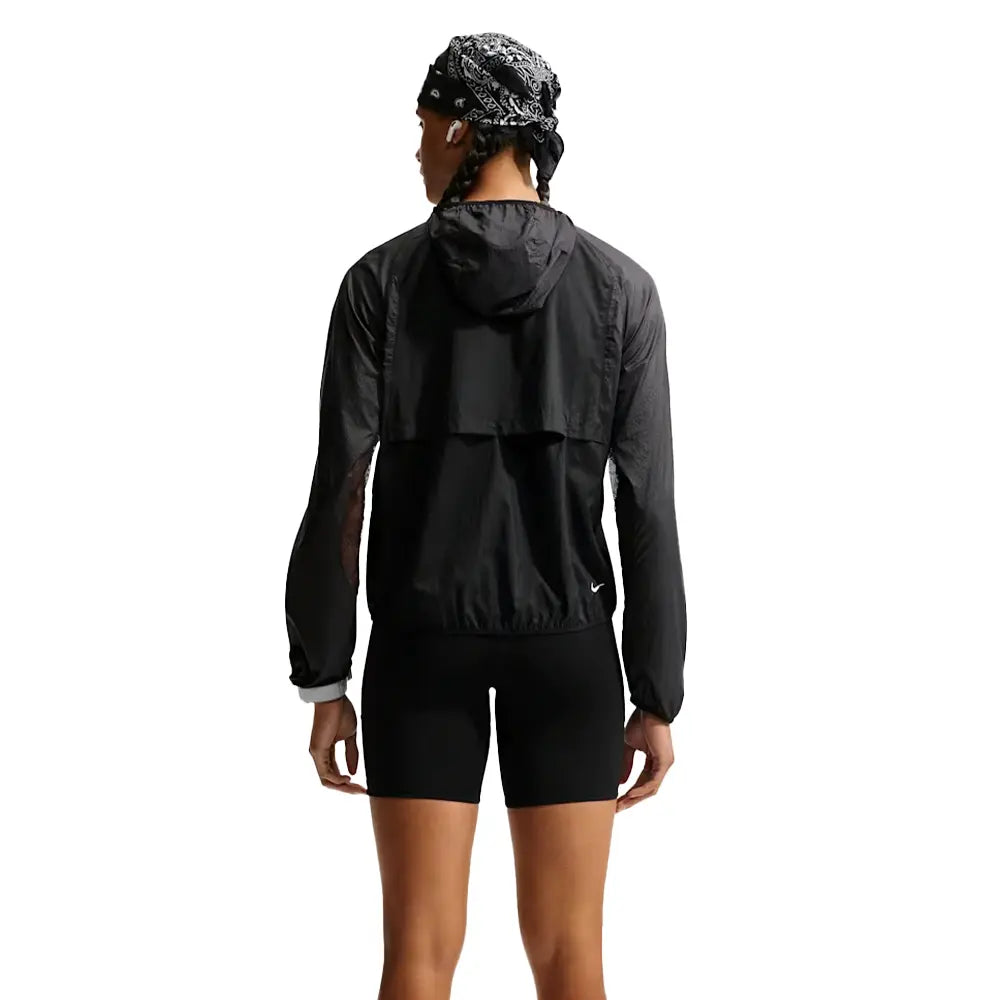 W ACG "Aireez" UV Protection Trail Running Jacket 'Black Summit White'