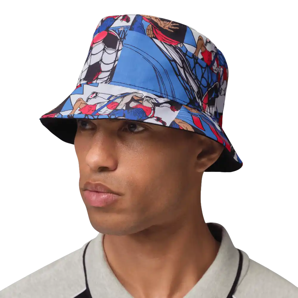 Jordan Apex Reversible Bucket Hat 'University Blue Black'