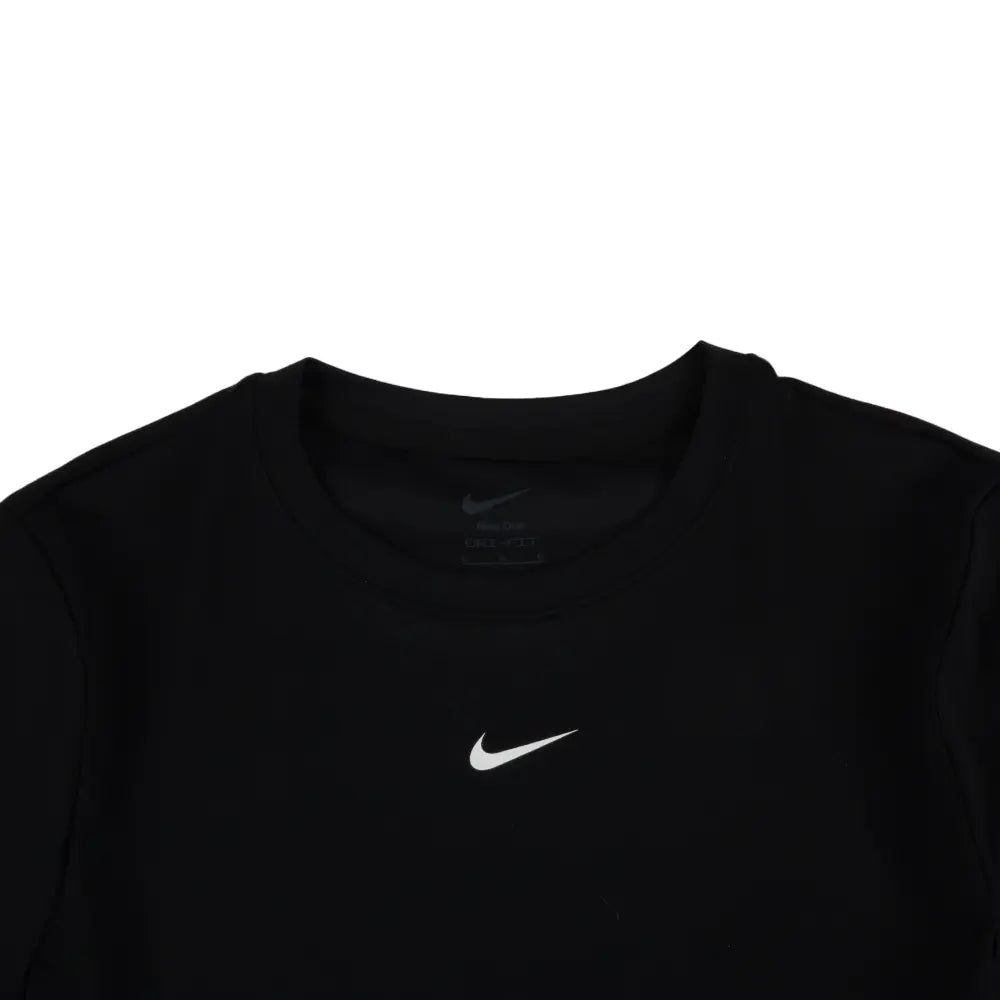W One Fitted Short Sleeve Top 'Black White'