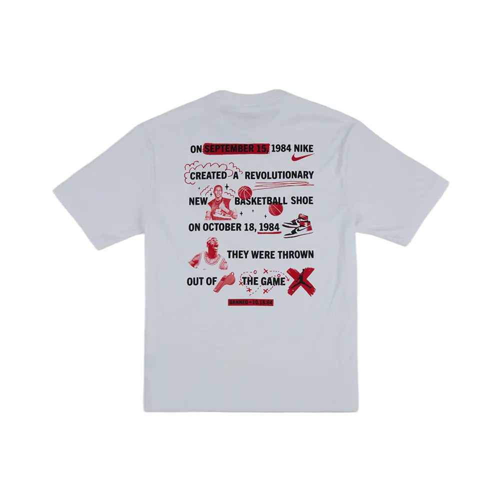 Jordan Brooklyn Tee 'White'