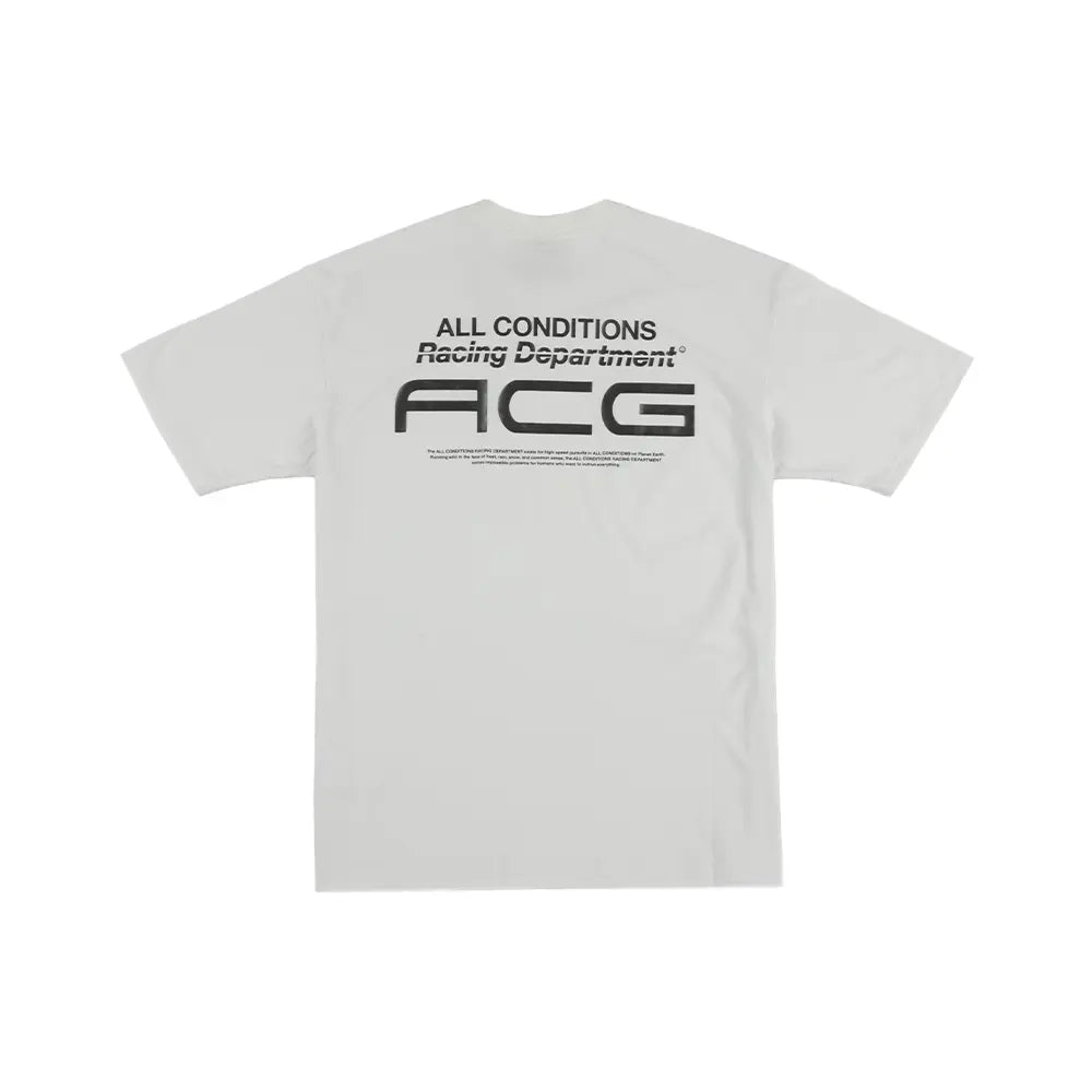 ACG Dri-FIT Loose Tee All Conditions Racing Department 'Summit White'