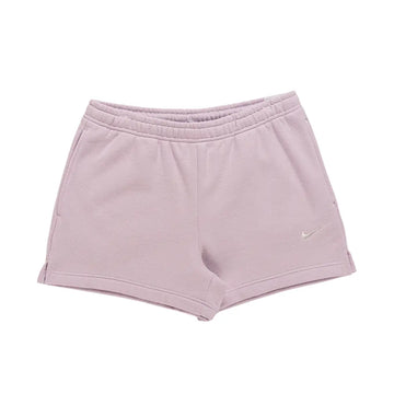 W Studio Fleece Medium Weight Mid-Rise Shorts 'Bleached Lilac Sail'