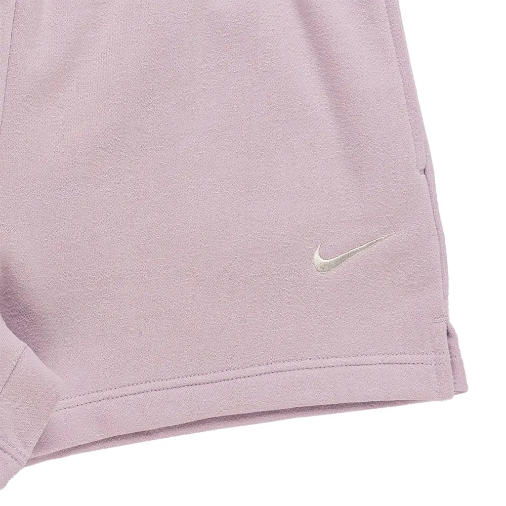 W Studio Fleece Medium Weight Mid-Rise Shorts 'Bleached Lilac Sail'