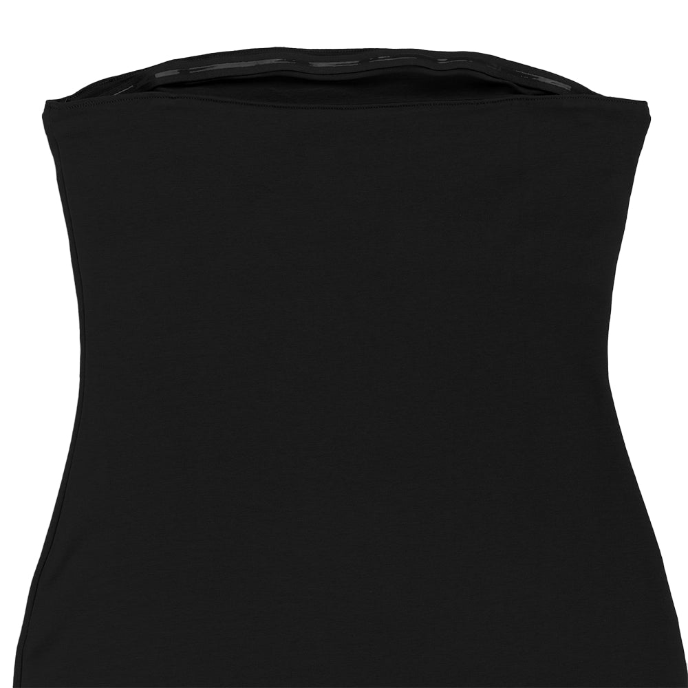 W NSW Tight Tube Dress 'Black Metallic Silver'
