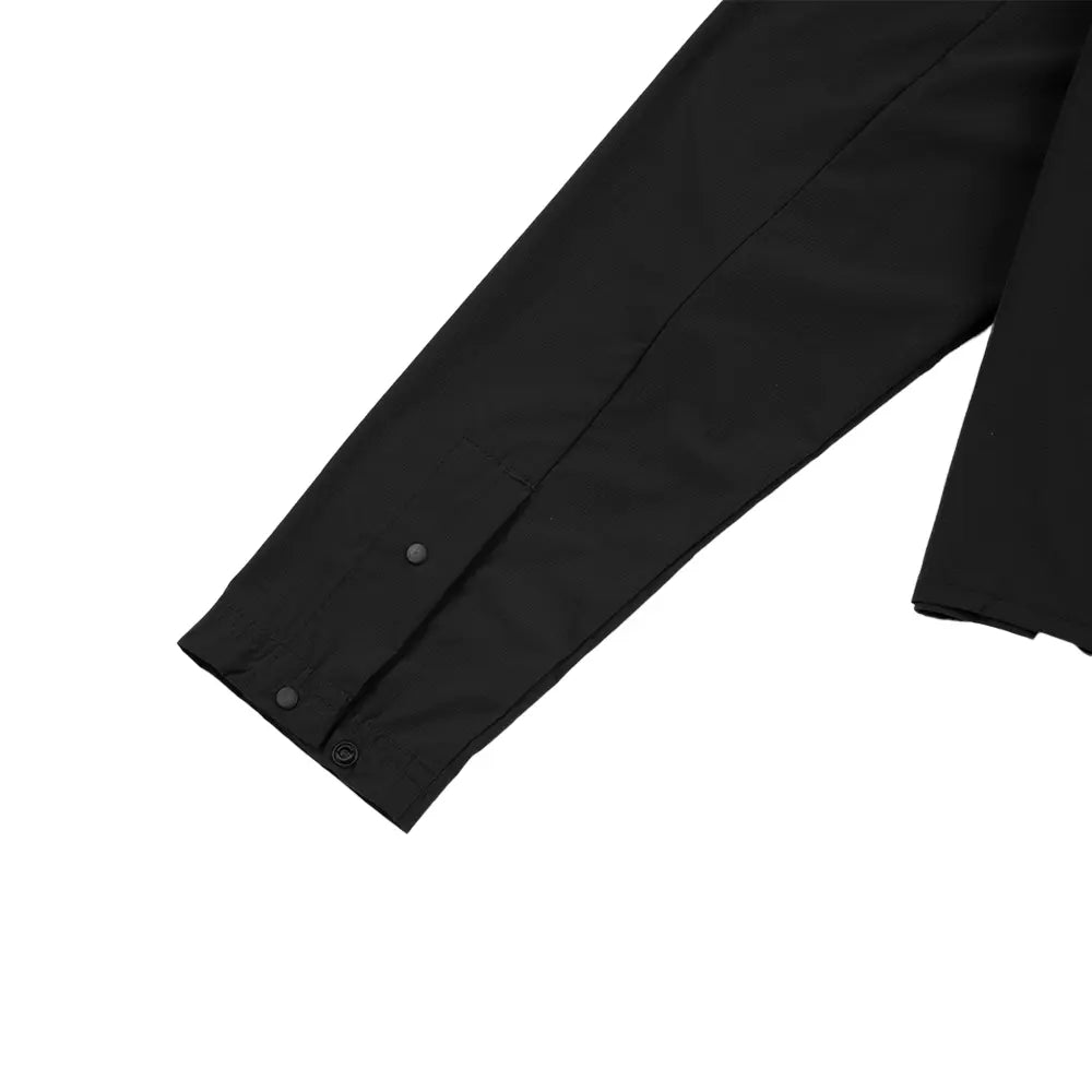 W ACG "Aireez" Button-Up Graphic Trail Running Top 'Dark Smoke Grey'