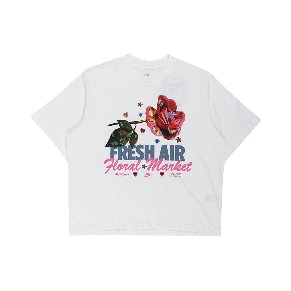 W NSW Classic Loose Boxy Tee 'White'