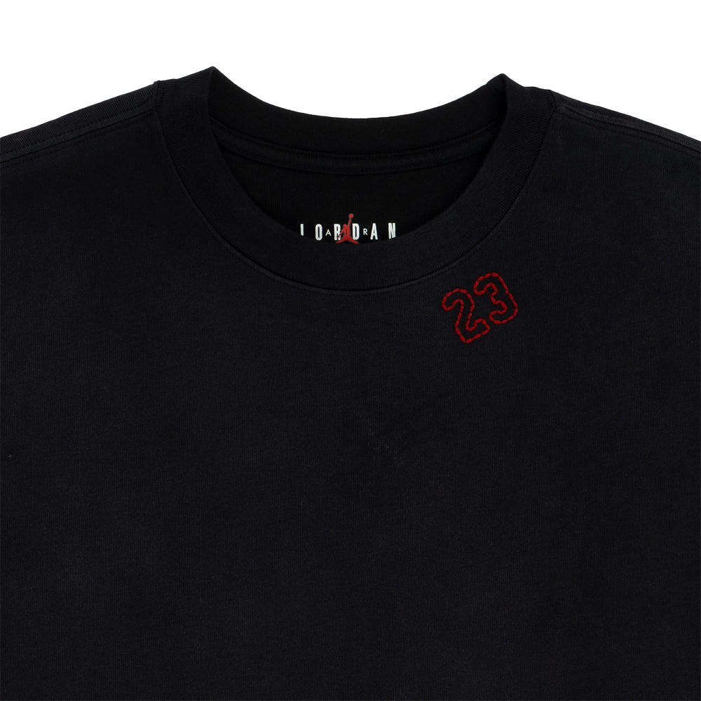 Jordan Neighborhood Pack News Tee 'Black Sail Varsity Red'