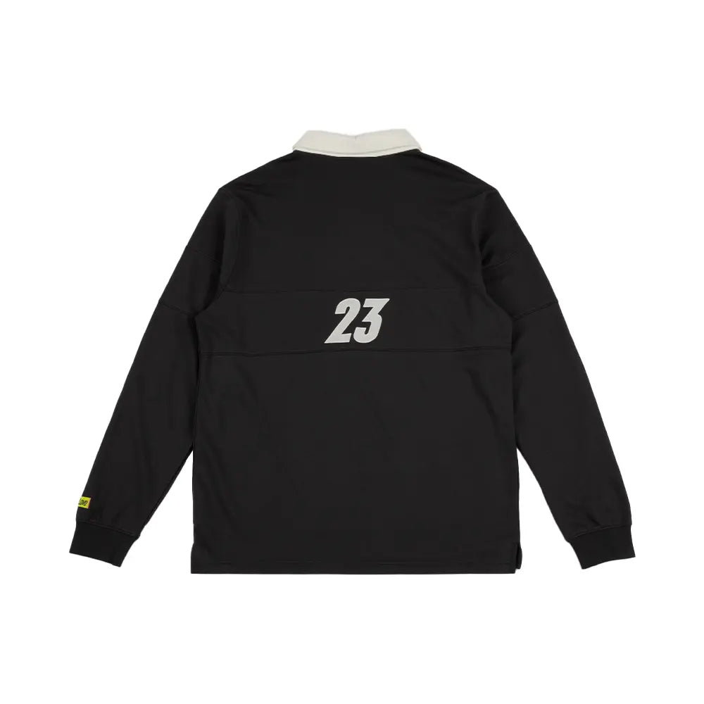Jordan Brooklyn Long-Sleeve Polo 'Anthracite Sail'