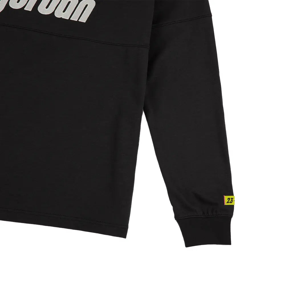 Jordan Brooklyn Long-Sleeve Polo 'Anthracite Sail'