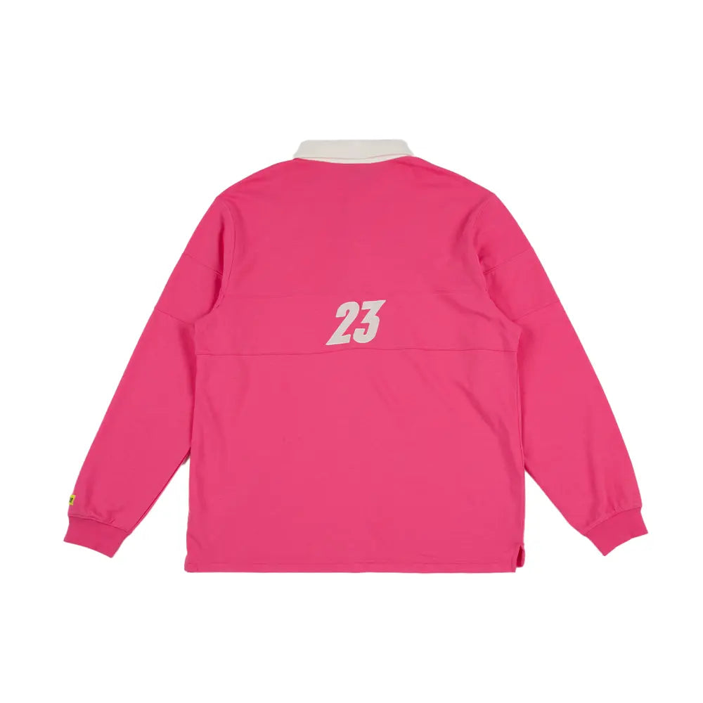 Jordan Brooklyn Long-Sleeve Polo 'Pinksicle Sail'