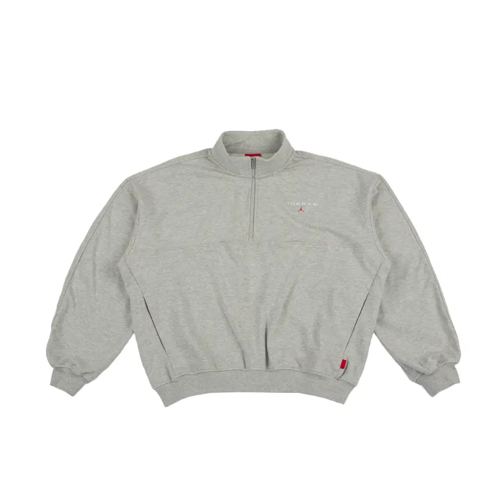 Jordan Flight Fleece 1/4-Zip Top 'Grey Heather'