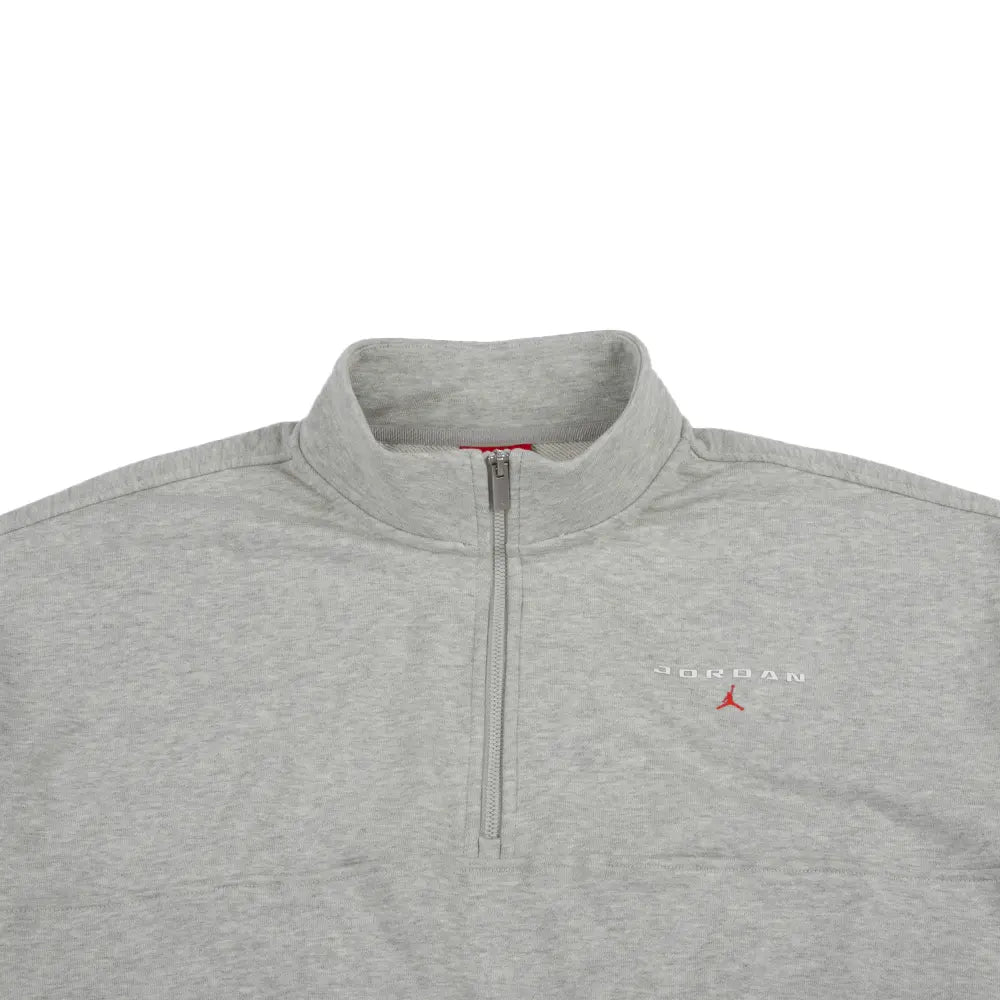 Jordan Flight Fleece 1/4-Zip Top 'Grey Heather'