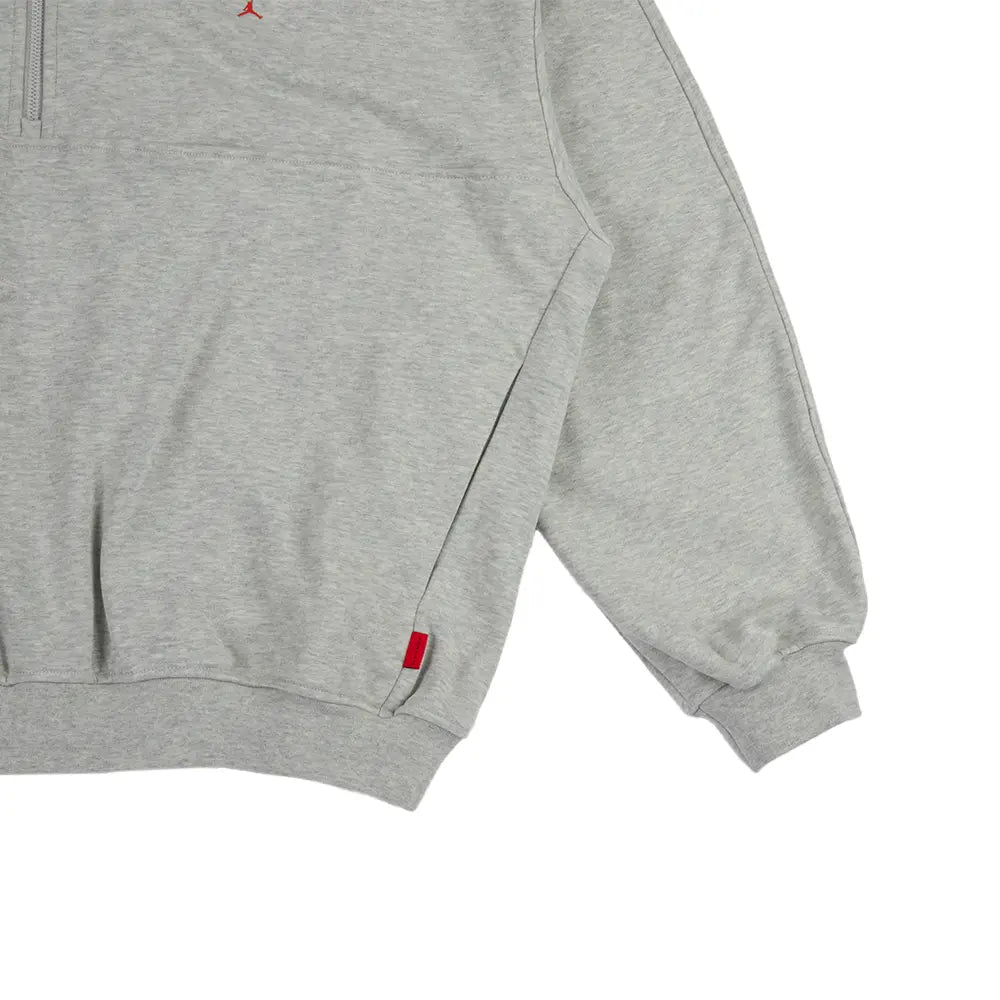 Jordan Flight Fleece 1/4-Zip Top 'Grey Heather'