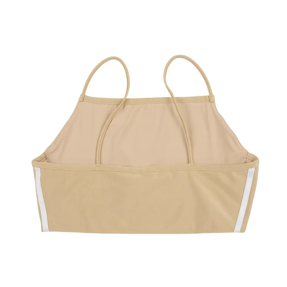 W 3-Stripe Bra Top 'Magic Beige'