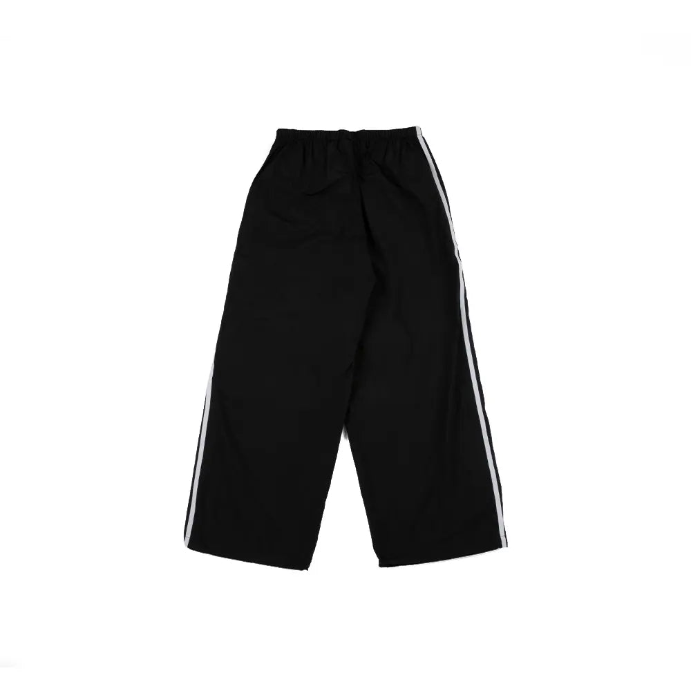 W 3-Stripes Woven Parachute Pants 'Black'