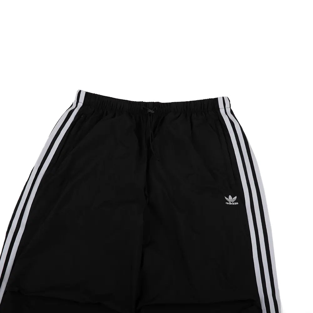 W 3-Stripes Woven Parachute Pants 'Black'