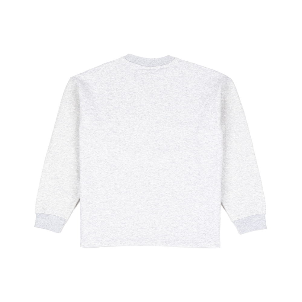 Olympic Crew LS Tee 'Light Grey'