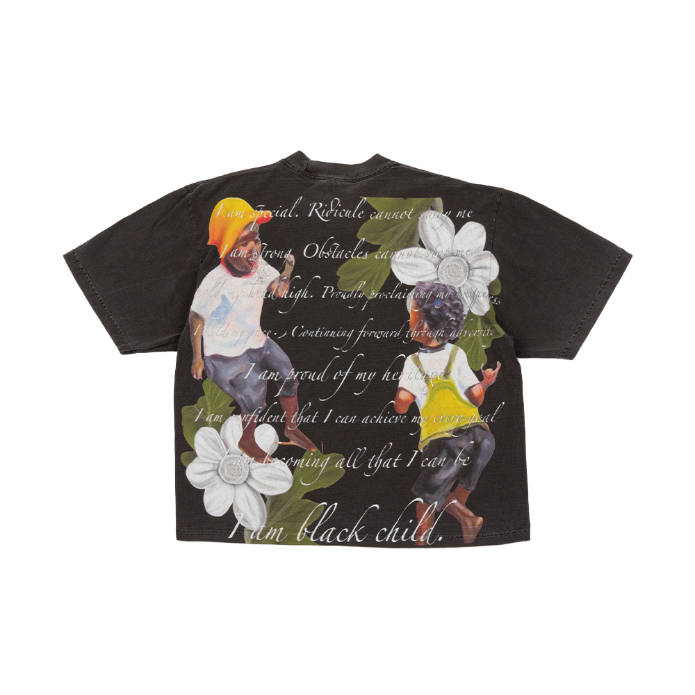 Iamblackchild Box Tee 'Black Wash'