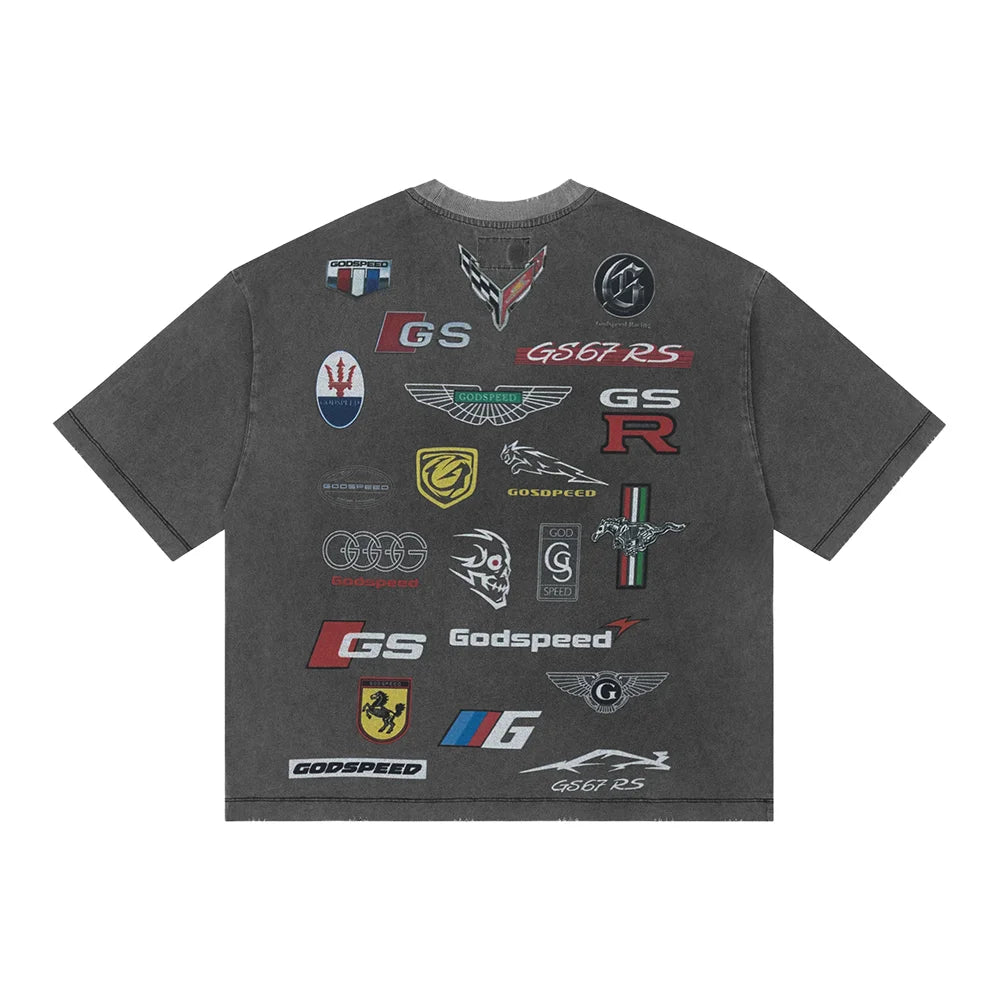 Insignias Tee 'Grey Wash'