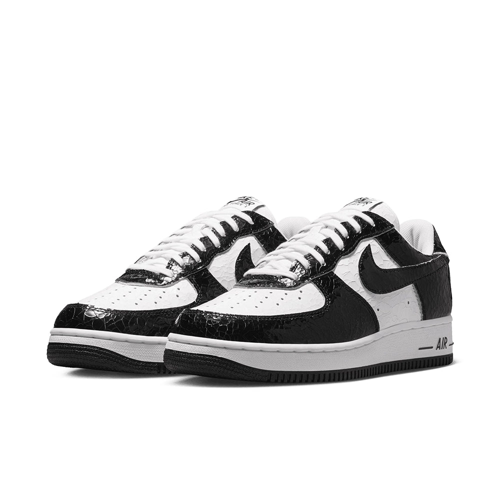 Air Force 1 '01 'Cracked Leather Pack Black White'